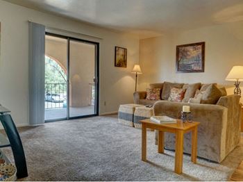 Plush carpeting